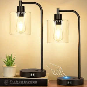 Lampes de table Toucher Industrielles