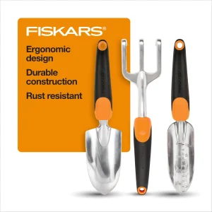 Set d'outils de jardin Fiskars 3-en-1