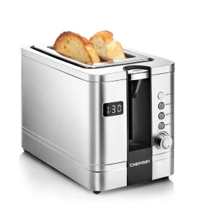 Grille-pain num&eacute;rique chefman 2 tranches