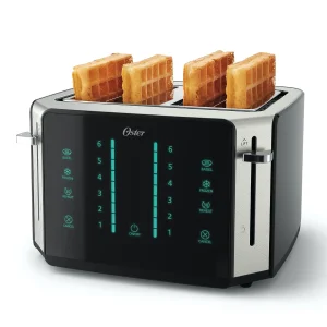 Grille-pain tactile oster 4 tranches