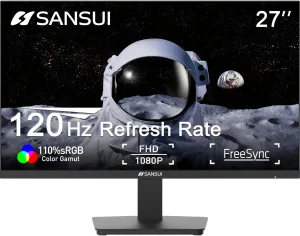 Moniteur Sansui 27 pouces 120Hz