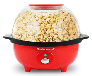Elite gourmet EPM330R machine &agrave; popcorn