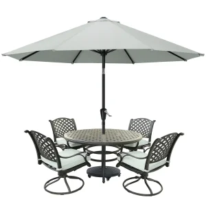 Parasol de terrasse Mastercanopy 9 pieds